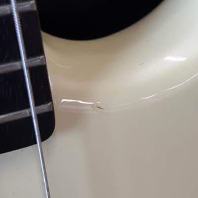 Westone Spectrum ST Bass Matsumoku MIJ 1985 - Ebony Fingerboard, White, Used image 12