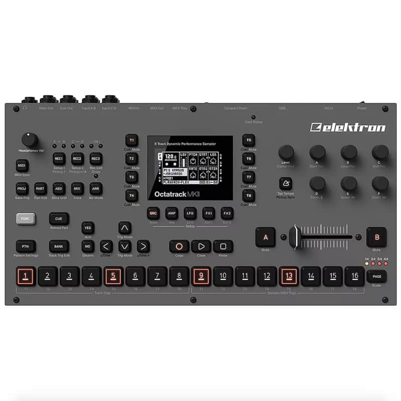 Elektron Octatrack MkII Dynamic 8-Track Performance Sampler image 1