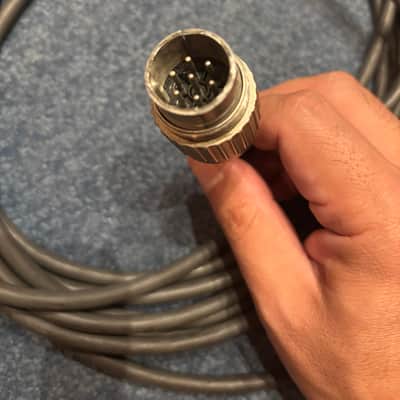 Neumann Tuchel T3468 7pin male plug and cable(5m) for M249, M246 image 2