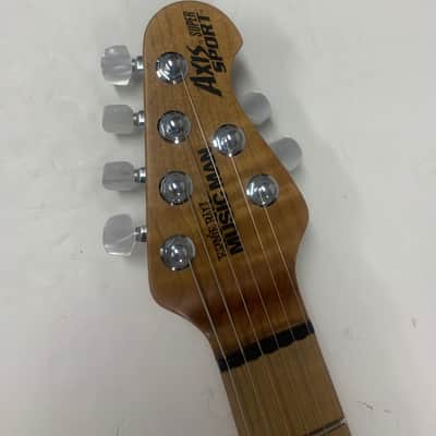 Ernie Ball Music Man Axis Super Sport with Tremolo 2021 - Roasted Amber Quilt image 9