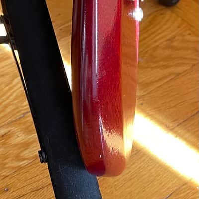 Vintage 1966 Gibson SG Melody Maker Cherry, T Top Neck + SD Pearly Gate Bridge Pickups & Tweed Case image 10