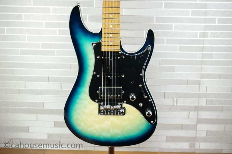 Ibanez AZ24P1QM-DOB Premium - Deep Ocean Blonde image 1