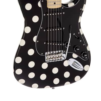 Fender Buddy Guy Standard Stratocaster Electric Guitar Maple FB, Polka Dot Finish image 8