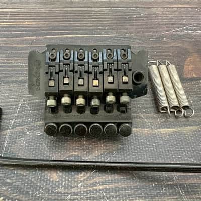 90s Jackson FLC-PRO TRS Floyd Rose License Tremolo Bridge Black TAKEUCHI /Arm Bar image 1
