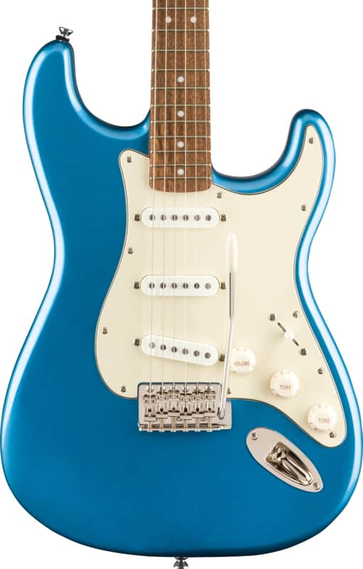 Squier Classic Vibe '60s Stratocaster Electric Guitar, Laurel Fingerboard, Lake Placid Blue image 1