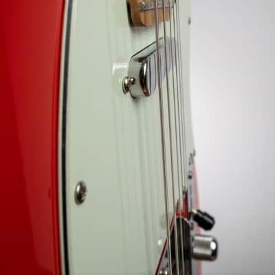 Fiesta Red Fender Telecaster w/ Fishman Greg Koch Fluence Pickups, Roasted Maple Neck, Contoured Body, Brass Compensated Saddles - Gator Case image 5