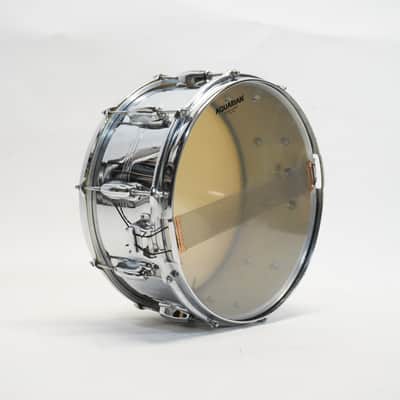SLINGERLAND   SOUND KING GENE KRUPA COB 14"x6.5" SNARE DRUM 1970s - Chrome image 7