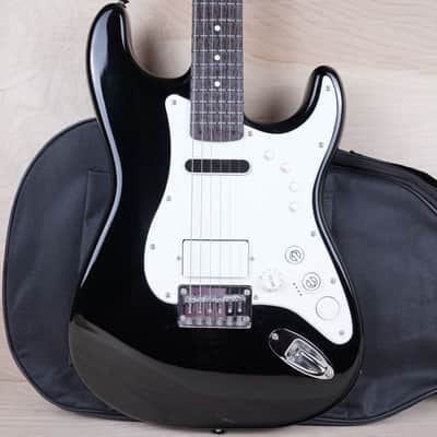 Squier Stratocaster Guitar and Controller for Rock Band 3 2011 Black w/ Bag image 1