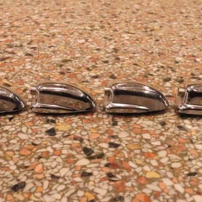 Slingerland Chrome Sound King Small Drum Lugs 4pk Vintage 1970's 1.5" image 3