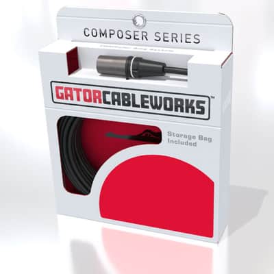 Gator Cableworks Composer Series XLR Microphone Cable - 6 Foot image 1