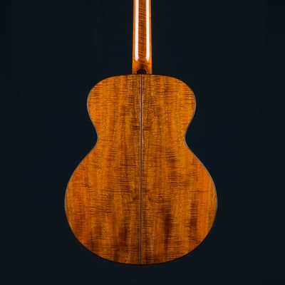 Collings SJ Custom Figured Koa and German Spruce Sunburst Used (2022) image 3