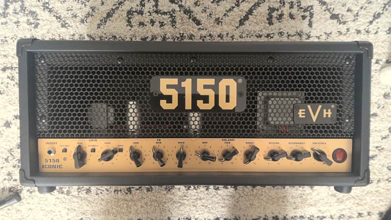 EVH 5150 Iconic Series EL34 2-Channel 15-Watt Guitar Amp Head 2025 - Present - Black Bild 1