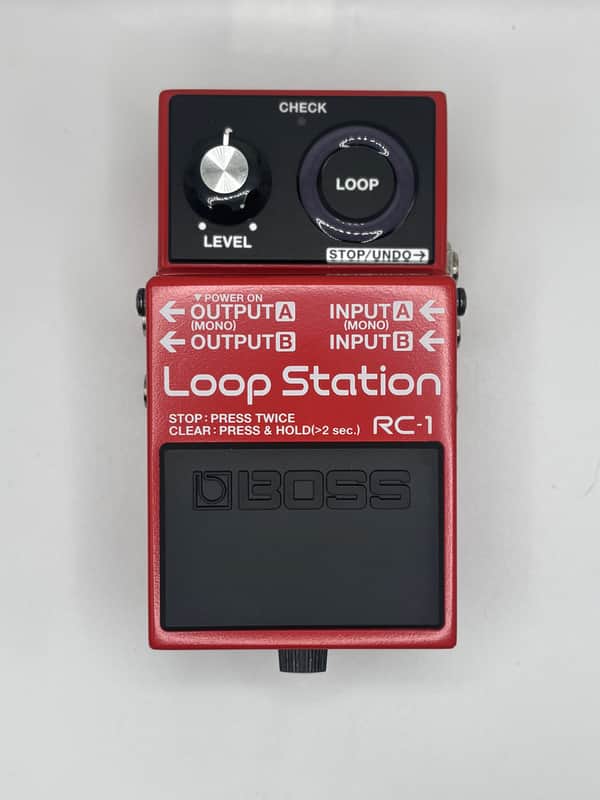 Boss RC-1 Loop Station 2014 - Present - Red image 1