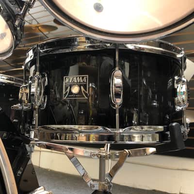 Tama Superstar Classic Maple 8/10/12/14/16/22/14x6.5 Transparent Black Burst Lacquer image 3