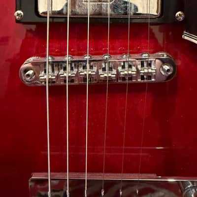 Epiphone '62 Sheraton Reissue with *Upgraded Maestro Vibrola / Chrome Hardware 2013 - Cherry image 7
