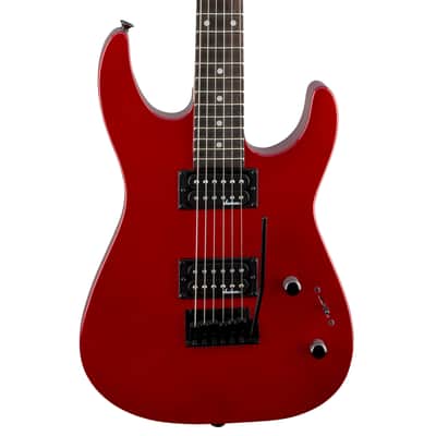 Jackson JS Series Dinky JS11 Electric Guitar - Metallic Red w/ Instrument Cable image 2