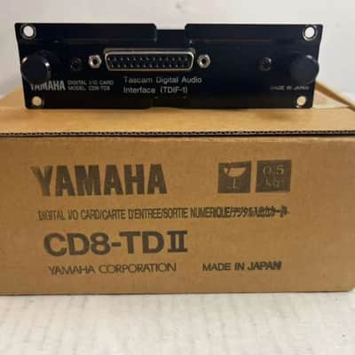 Yamaha CD8-TDII TDIF Digital I/O Card 02R 03D Console Expansion NEW IN BOX image 1
