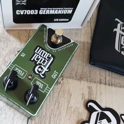 Pedal Pawn Vintage CV7003 Germanium Fuzz 2022 - Olive Drab Green image 5