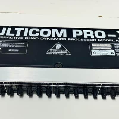 Behringer Multicom Pro-XL MDX4600 4-Channel Audio Interactive Dynamics Processor 2010s - Black / Silver image 1