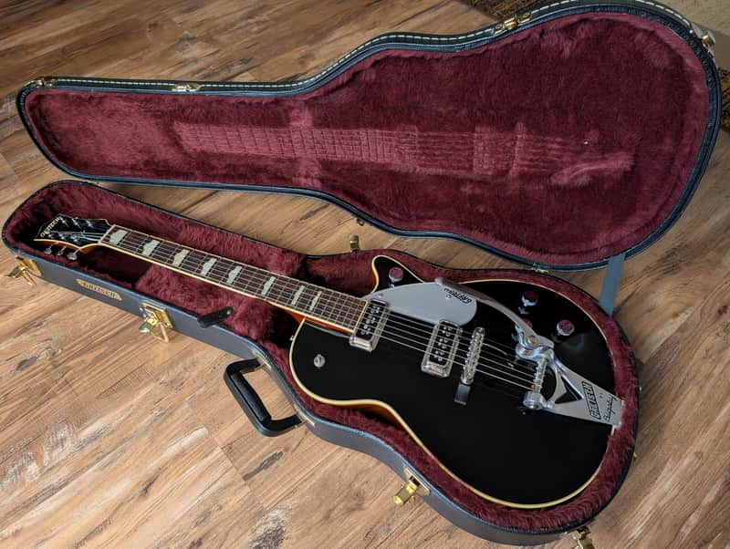 2007 Gretsch G6128T Duo Jet Electric Guitar Black Excellent TV Jones W/OHSC Japan image 1