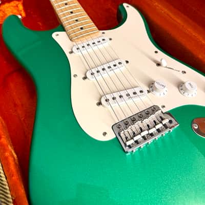 2005 Fender Stratocaster "CANDY GREEN" Eric Clapton Signature Model + OHSC image 17