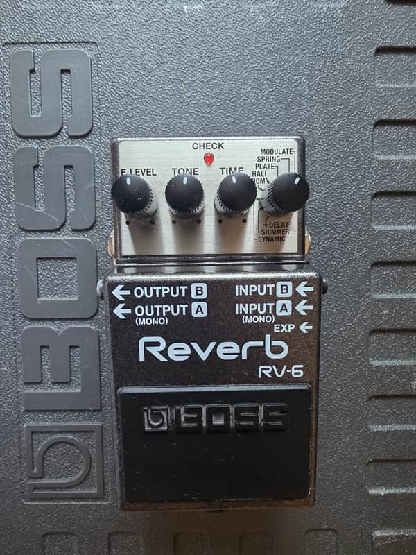 Boss RV-6 Reverb 2022 - Present - Silver image 1