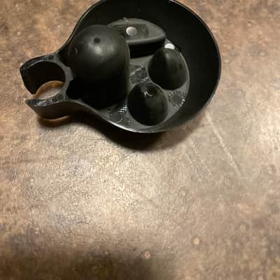 Sill Music Supply Pick and bar holder 2021 Black molded plastic image 2