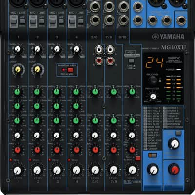 Yamaha MG10XU 10-Channel Analog Mixer w/ Effects image 6