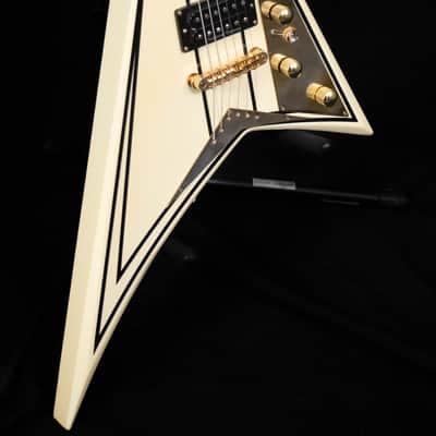 Jackson Pro Series RR5 Rhoads 2000 - Ivory w/ Pinstripe image 5