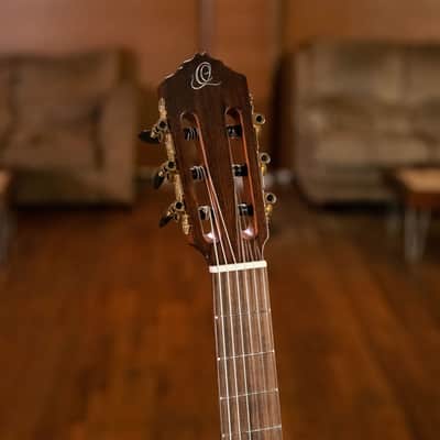 Ortega RCE158SN-TSB Performer Series Solid Spruce Top Mahogany Neck Cutaway Nylon 6-String Classical Acoustic-Electric Guitar w/Gig Bag image 15