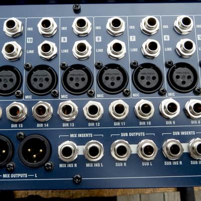 Soundcraft  Spirit FX16 Mixer with Lexicon FX & table stand image 9