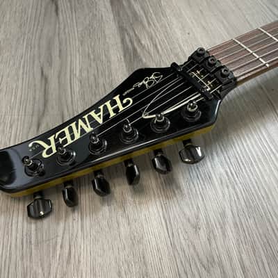 Hamer 1986 Steve Stevens SS1 Signature Gold Sparkle Electric Guitar image 25
