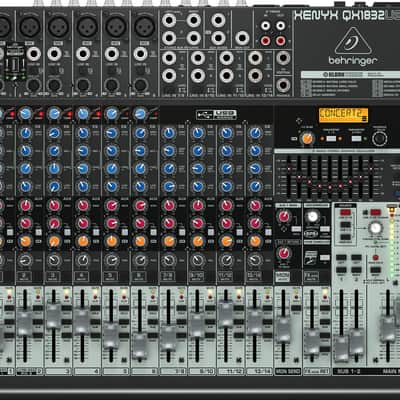 Behringer QX1832USB 18-Input 3 2-Bus Mixer XENYX