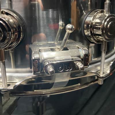 Tris Imboden's, Chicago, 5.5x14" Collector's Series Stainless Steel Snare Drum 2000s image 18