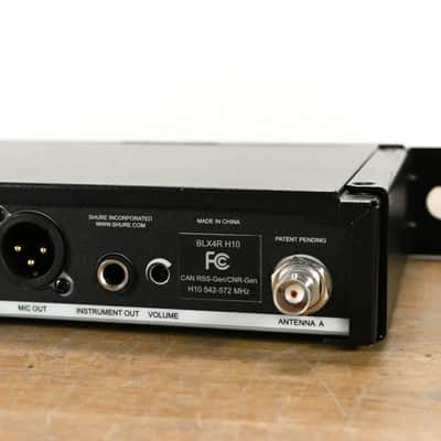 Shure BLX24R/B58 Handheld Wireless System - H10 Band (NO POWER SUPPLY) CG012L5 image 4