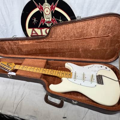 Ibanez Roadstar II Series SSS Guitar with Case - MIJ Made In Japan 1982 - White image 1
