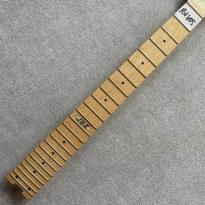 Maple Wood Short Scales Guitar Neck with 24 Frets Fingerboard image 2