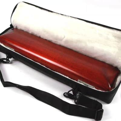 Solid Silver Head Joint Open Hole Flute with Italian Pisoni Pads – 17 Keys, Key of C, B Foot Joint image 5