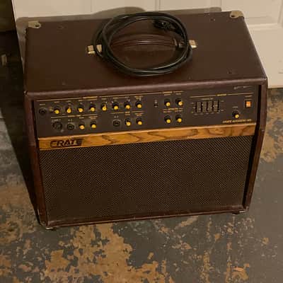 Crate CA125 125-Watt 2x8" Acoustic Guitar Combo with Tweeter 2000s - Brown image 1