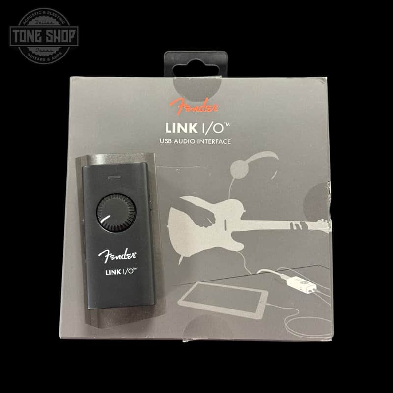 Used Fender Link I/O USB Audio Interface w/box TSS6975 image 1
