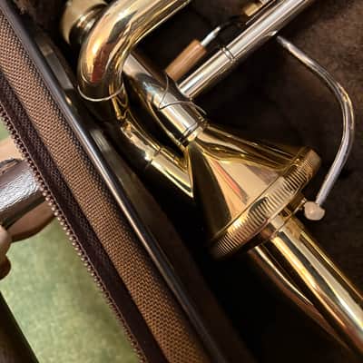 Bach Stradivarius LT42BOG 2000's - Gold Brass Bell/Lightweight Nickel Silver Outer Slide image 2