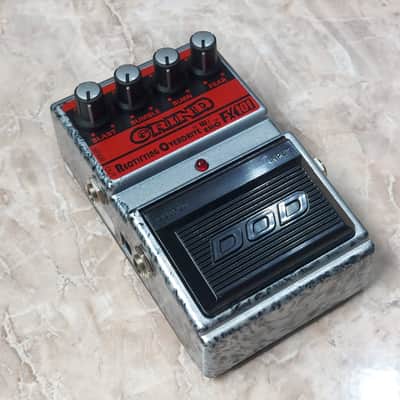DOD FX101 Grind Rectifying Overdrive [NOS - New Old Stock Complete] 1996 - 1998 - Grey Silver Black Airbrush and Red image 10
