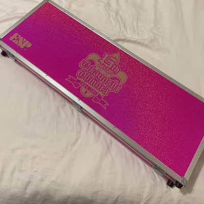 ESP Custom Shop SNAPPER-7 Ohmura Custom “Pink Monster” - 15th Anniversary Limited Edition 2021 - Twinkle Pink image 6