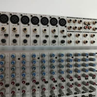 Behringer Eurorack MX2004A 20-Channel Mic / Line Mixer 2000s - Silver image 3
