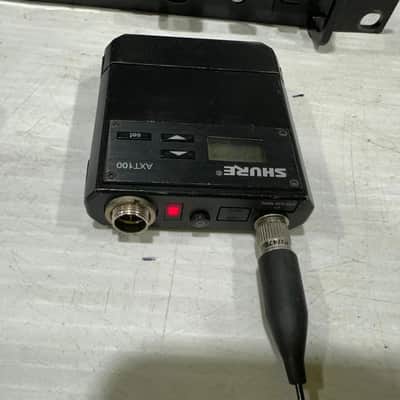 Shure AXT400 A 470-698MHz Dual Wireless Receiver W/ (2) AXT200 SM86 #17664 (THS) image 13