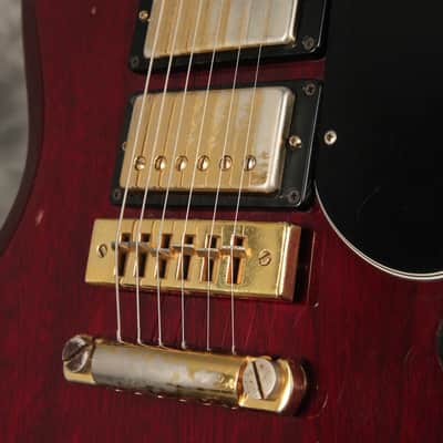 Gibson SG Custom 3 Pickups w/Gold Hardware 1978 Cherry image 14