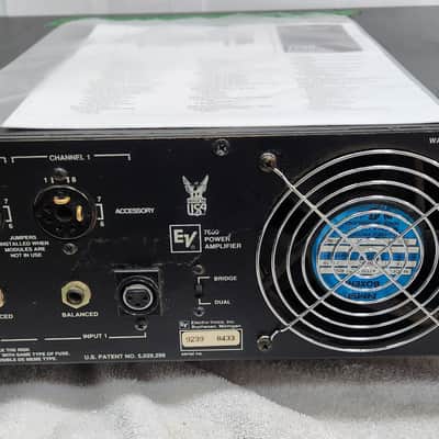 ELECTRO/ VOICE Vintage model 7600 Stereo Amplifier image 9