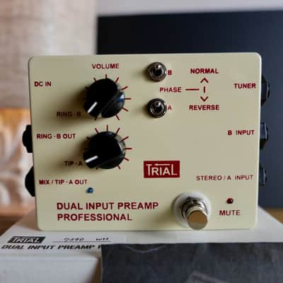 TRIAL Dual Input Preamp Professional Made In Japan (Brand New Open Box) image 1