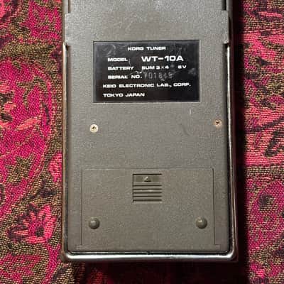 Vintage Korg WT-10A Tuner image 3