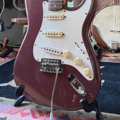 Lotus Stratocaster Copy 1980s - Creamy Plum image 5